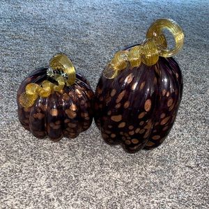 Pumpkin glass